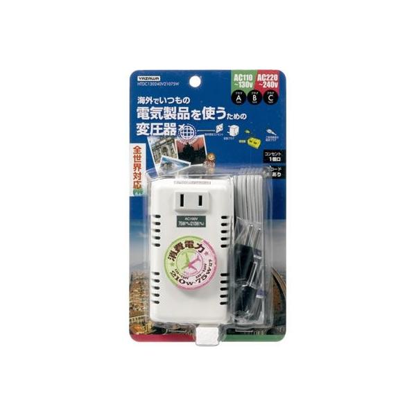 YAZAWA(���U���R�[�|���[�V����) �C�O���s�p�ψ���130V240V210W75W �R�[�h�t�� HTDC130240V21075W