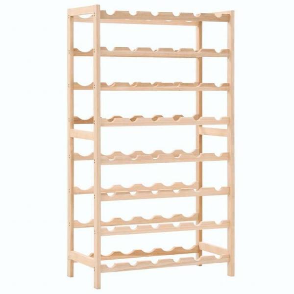 vidaXL ワインラック 杉材 57.5x28x102cm家具 キャビネット 収納 ワインラック 代引不可