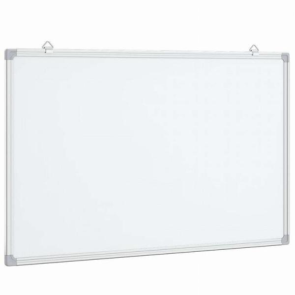 vidaXL マグネット式ホワイトボード 100x60x1.7cm アルミニウム製オフィス用品 プレゼンテーション ディスプレイボード 代引不可