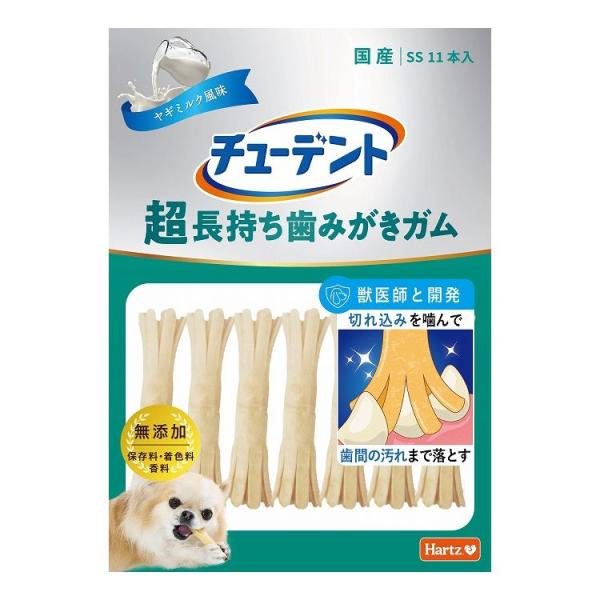住商アグロ チューデント 超長持ち歯みがきガム SS ヤギミルク風味 11本