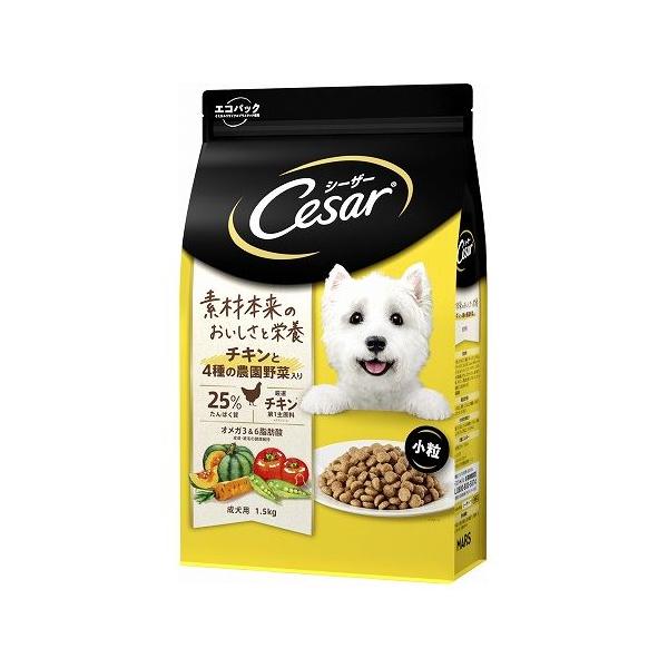 マースジャパンリミテッド シーザードライ 成犬用 チキンと4種の農園