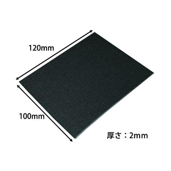 WAKI フェルトシート 黒 ハードフリーサイズ 120X100X2 2枚入 WAKI FU714 オフィス 住設用品 オフィス家具 作業用チェア 代引不可