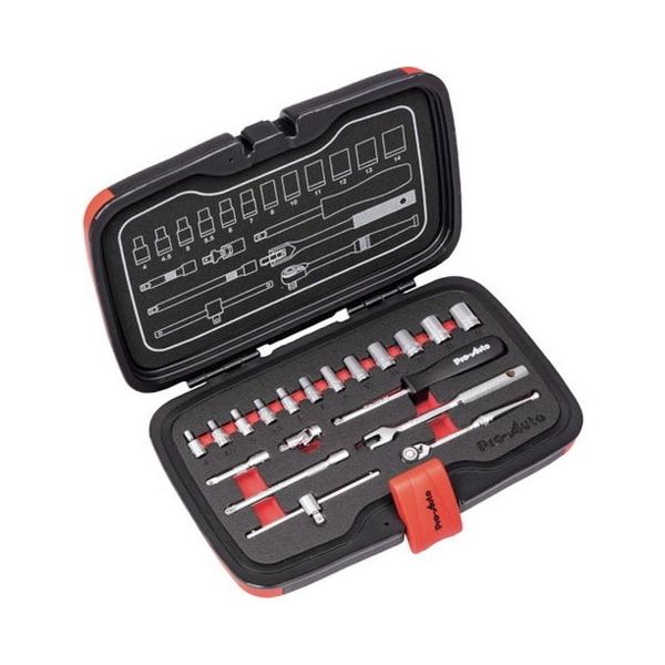 Pro-Auto 1/4DR.19PC�\�P�b�g�����`�Z�b�g PA2019 ����s��