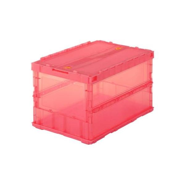 TRUSCO ���^�܂肽���݃R���e�i�X�P�� 50L���b�N�t�^�t �� TSKC50B ������s��