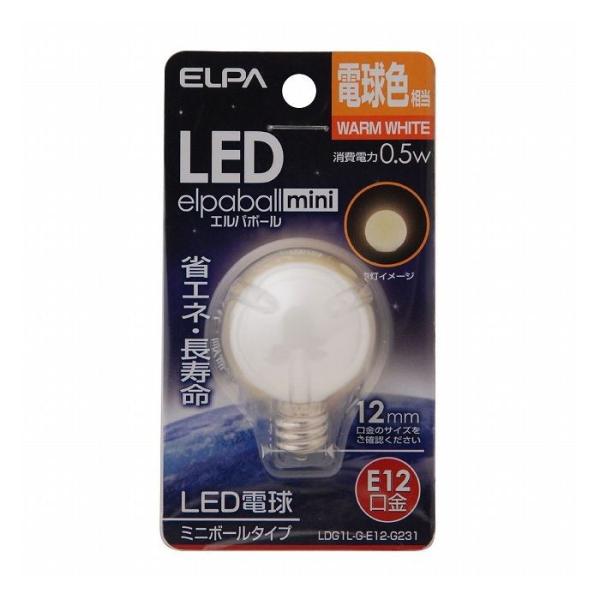 LED�d��G30�`E12 LDG1L-G-E12-G231 �G���p ELPA �����d��