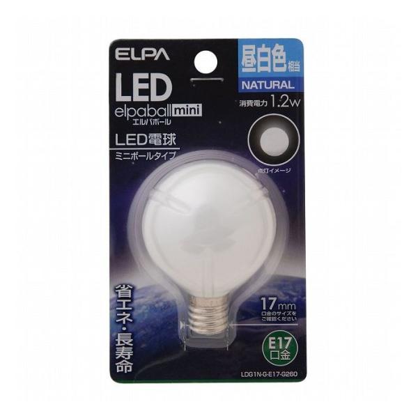 LED�d��G50�`E17 LDG1N-G-E17-G260 �G���p ELPA �����d��