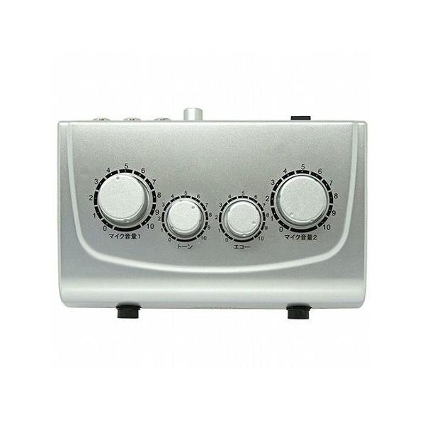 [Release date: May 30, 2024]コンパクトサイズのカラオケミキサー(エコー機能付き)【商品説明】●マイク入力×2端子搭載・マイク入力を2つ搭載。それぞれ単独ボリューム調整に対応しているので、デュエット用としても使えま...