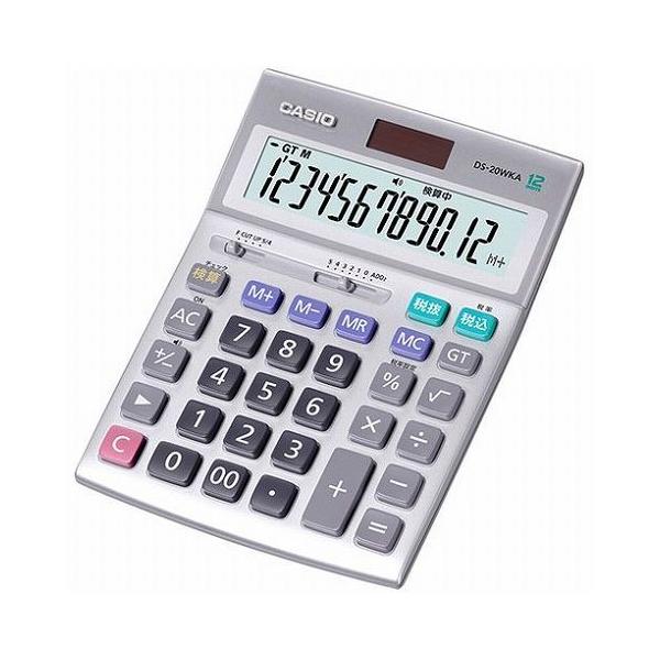 �J�V�I�v�Z�@ CASIO �����d�� ���Z�^�C�v �f�X�N�^�C�v12�� DS-20WKA-N ����s��