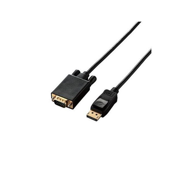 GR ϊP[u DisplayPort-VGA 2.0m ubN CAC-DPVGA20BK PC p\R er vWFN^[ ڑ s
