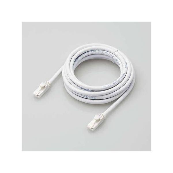 elecom GR LANP[u/CAT6AΉ/EU RoHSwߏ/ܐ܂h~/ȈՃpbP[Wdl/3m//zCg LD-GPAT/WH3/RS s
