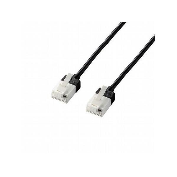 �G���R�� LAN�P�[�u��/CAT6A/�X�[�p�[�X����/�ܐ܂�h�~/10m/�u���b�N LD-GPASST/BK100 ����s�� ���[����