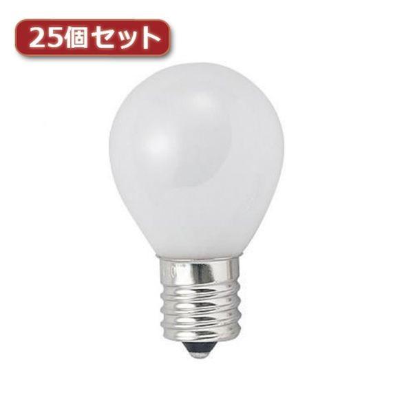 YAZAWA �N���v�g���~�j�����v 40W�` ����E17 �t���X�g25�Z�b�g KS351736FX25