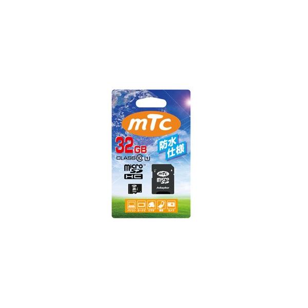 mtc GeB[V[ microSDHCJ[h 32GB class10 PK MT-MSD32GC10W UHS-1Ή