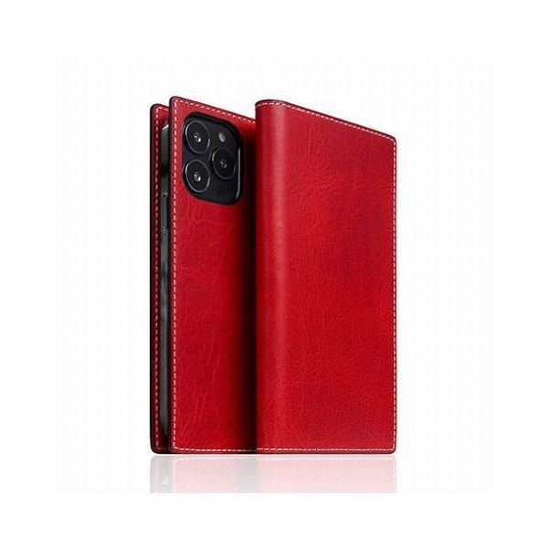 SLG Design Badalassi Wax case for iPhone 13 Pro Max �蒠�^�P�[�X ���b�h SD22136i13PMRD ����s��