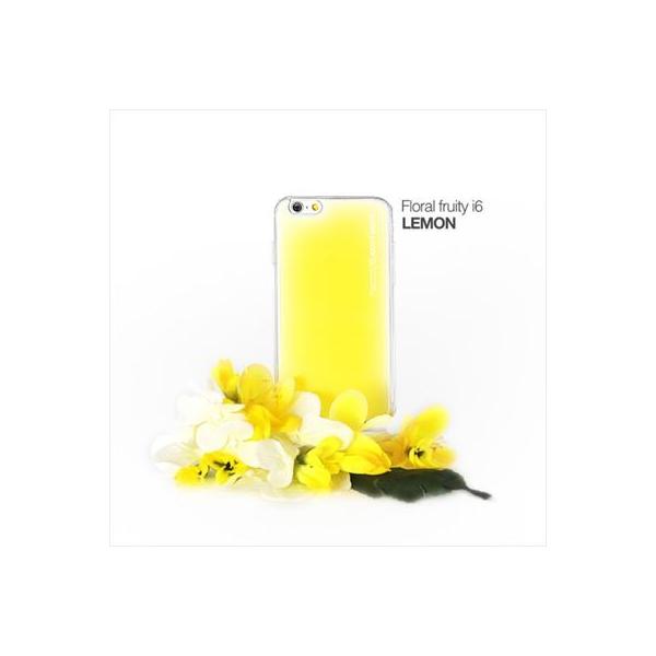 ZuV[YEpX^ iPhone6ptیP[X Aroma(A}) case Floral fruity Yellow s [