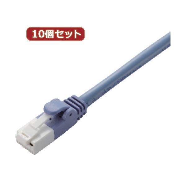 10Zbg GR c܂h~LANP[u Cat5E LD-CTT/BU2/RSX10 LD-CTT/BU2/RSX10 p\R GR