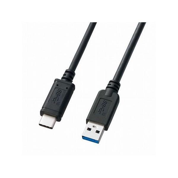 5�Z�b�g �T�����T�v���C USB3.1 Gen2 Type C-A�P�[�u���u���b�N�E0.5m KU31-CA05X5 ����s��