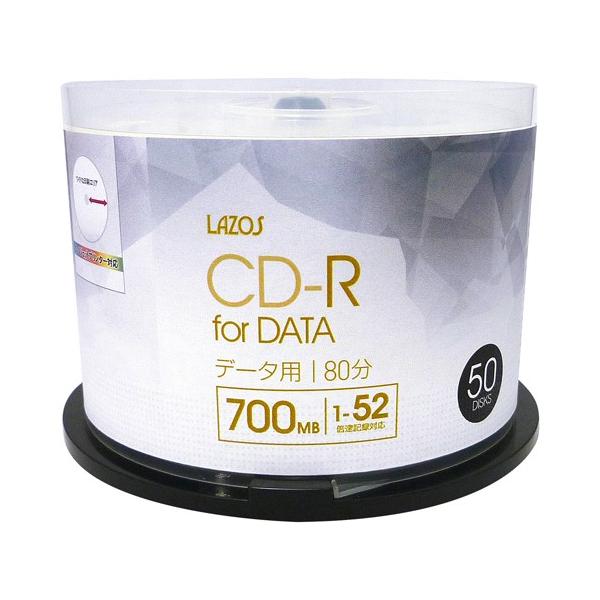 10Zbg Lazos f[^p CD-R 50g L-CD50PX10 p\R hCu CD-RfBA L-CD50PX10