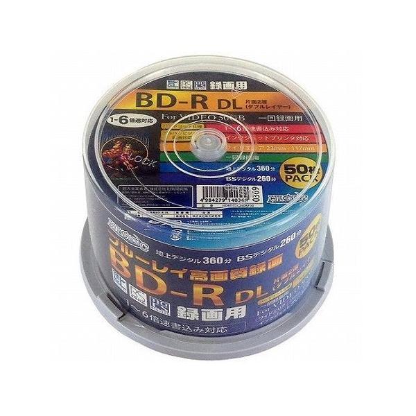 6Zbg HIDISC ^pBD-R DL 50GB 1-6{Ή 50 HDBDRDL260RP50X6 s