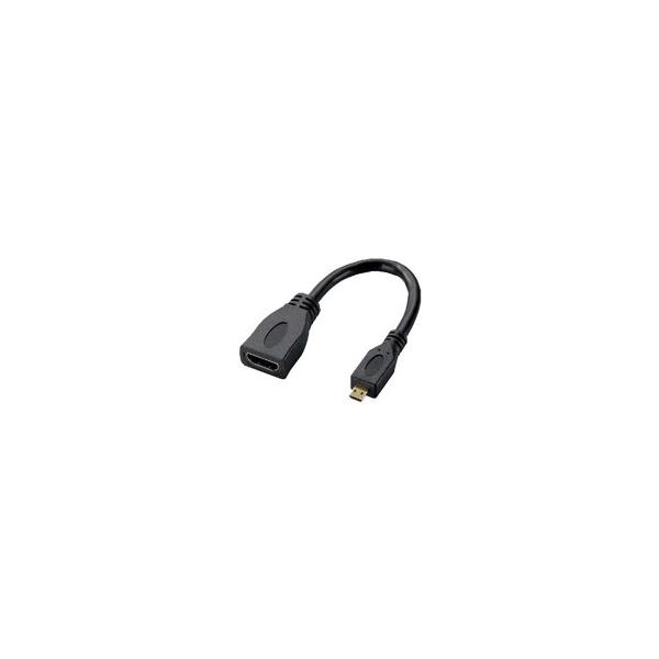 �G���R�� HDMI�ϊ��P�[�u�� �^�C�vA-�^�C�vD AD-HDAD2BK ����s�� ���[����