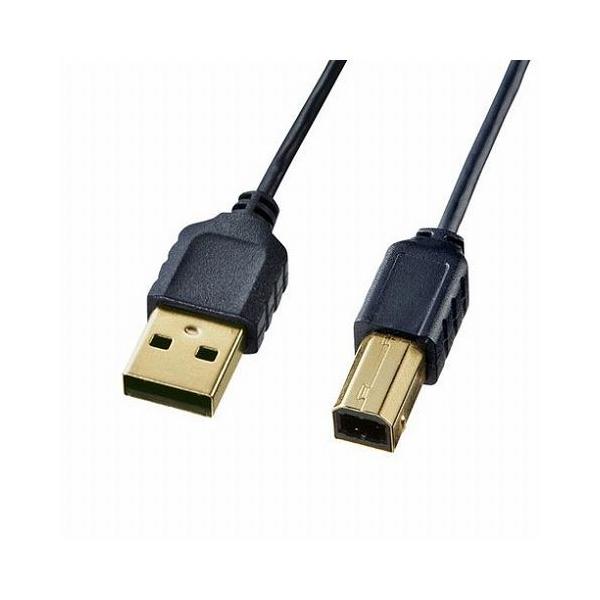 TTvC ɍUSBP[u USB2.0 A-B^Cv 1.5m ubN KU20-SL15BKK s
