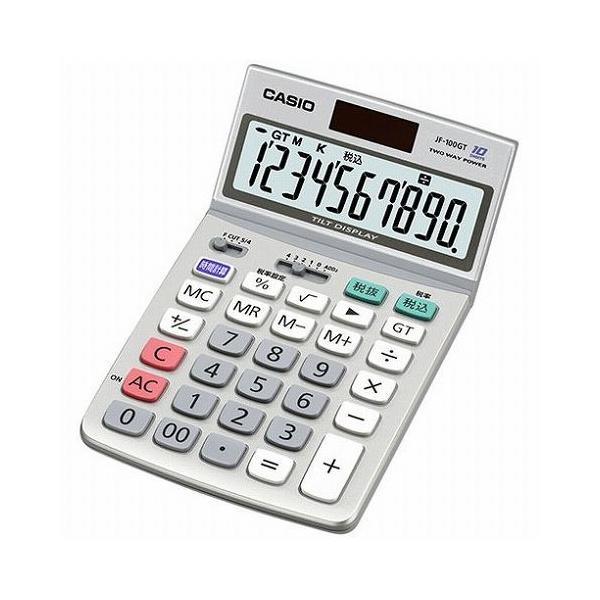 �J�V�I�v�Z�@ CASIO �O���[���w���@�K���d�� �W���X�g�^�C�v10�� JF-100GT-N ����s��