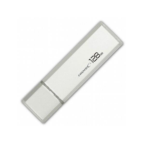 HIDISC USB 3.0 �t���b�V���h���C�u 128GB �V���o�[ �L���b�v�� HDUF114C128G3 ����s�� ���[����