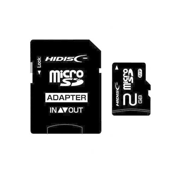 HIDISC microSD[J[h 2GB HDMCSD2GCLJP3 s [