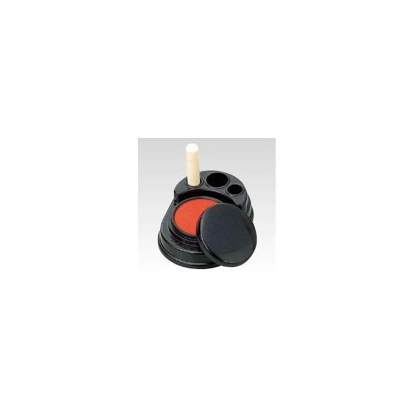 丸山工業 文化朱肉 印立付 1 個 BK-2 文房具 オフィス 用品