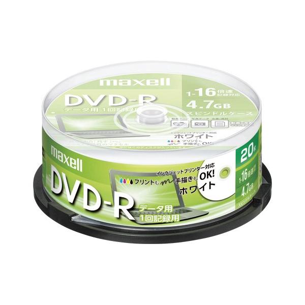 maxell f[^pDVD-R4.7GB 16{ 20 v^u 1  DR47PWE.20SP [ ItBX pi
