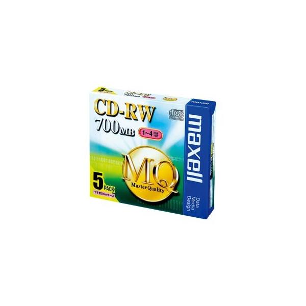 maxell CD-RW 5 1  CDRW80MQS1P5S [ ItBX pi