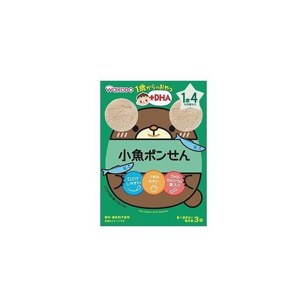 他サイト： 1歳からのおやつ+DHA小魚ポンせん 3g×3袋 012519378の商品画像