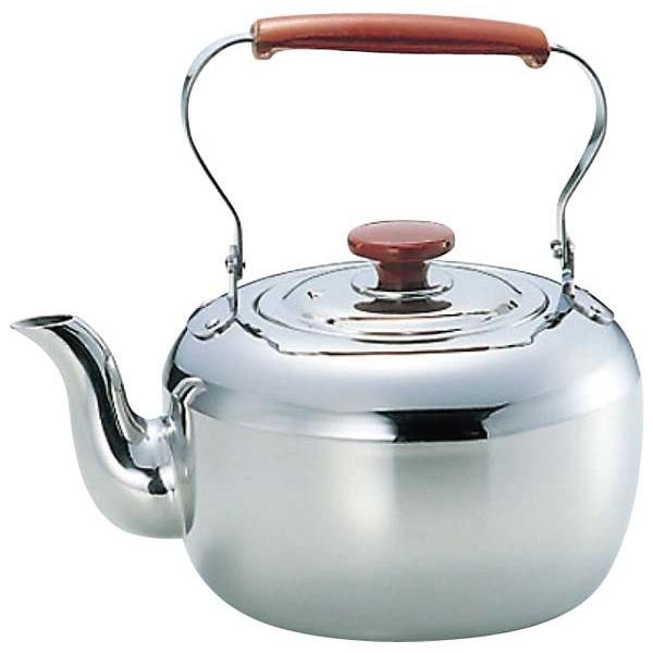 未使用美品 玉虎堂製作所 マルタマケットル 18-8ステンレス10L 満水11L 玉虎堂製作所 MARUTAMA 玉虎堂 18-8 ケットル 4L 384 シルバー