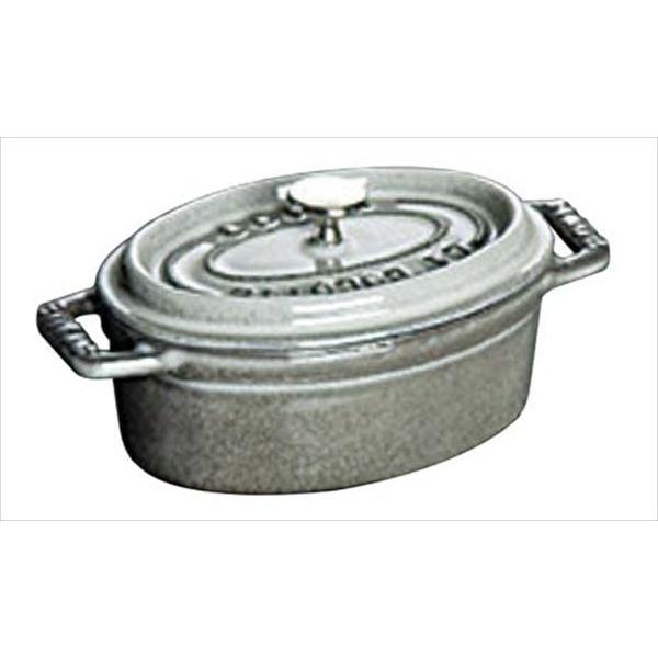 Staub ストウブ　ピコ・ココット　オーバル鍋 23cm カンパーニュグレー ストウブ ピコ ココット オーバル 23cm [グレー] (鍋) 価格比較
