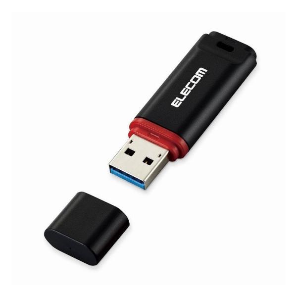 GR ELECOM USB USB3.1 Gen1 f[^T[rXt 32GB Lbv 1N ۏ ubN MF-DRU3032GBKR s [ցilR|Xj