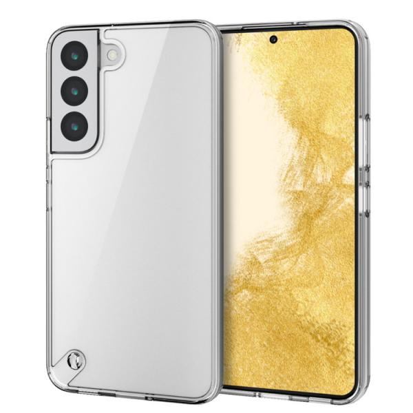 Galaxy S22 SC-51C / SCG13 �P�[�X �J�o�[ �n�C�u���b�h TPU �X���� �p�G�A�N�b�V���� �ϏՌ� �X�g���b�v�z�[���t �ɂݐ݌v �N���A PM-G221HVCKCR ����s��