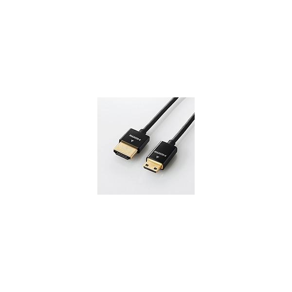 ELECOM �G���R�� �J�����ڑ��pHDMI�P�[�u�� HDMI mini�^�C�v DGW-HD14SSM15BK ����s�� ���[���ցi�l�R�|�X�j