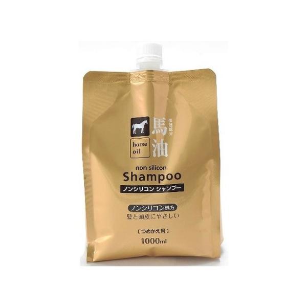 【定価より30%オフ】在庫整理　馬油シリーズ 各1,000ml 熊野油脂 馬油シャンプー 1000ml 詰め替え用 (シャンプー) 価格比較