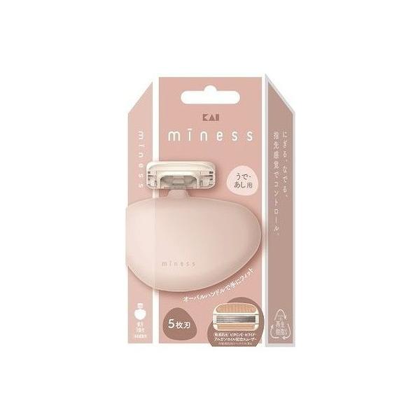 GA0136 miness うで・あし用カミソリ 1個 貝印 返品種別A