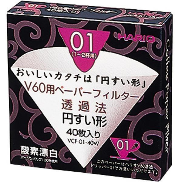 HARIO nI V60p y[p[tB^[ _fY01 VCF-01-40W