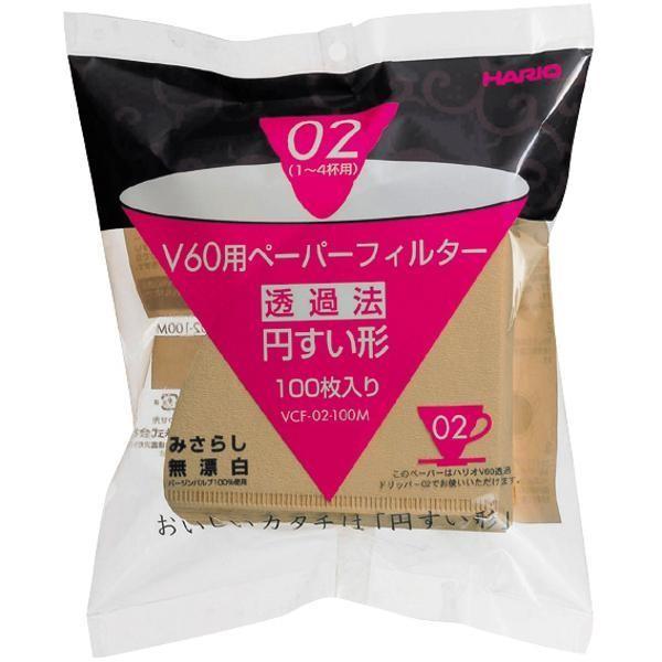 HARIO �n���I V60�p �y�[�p�[�t�B���^�[�݂��炵 02 VCF-02-100M