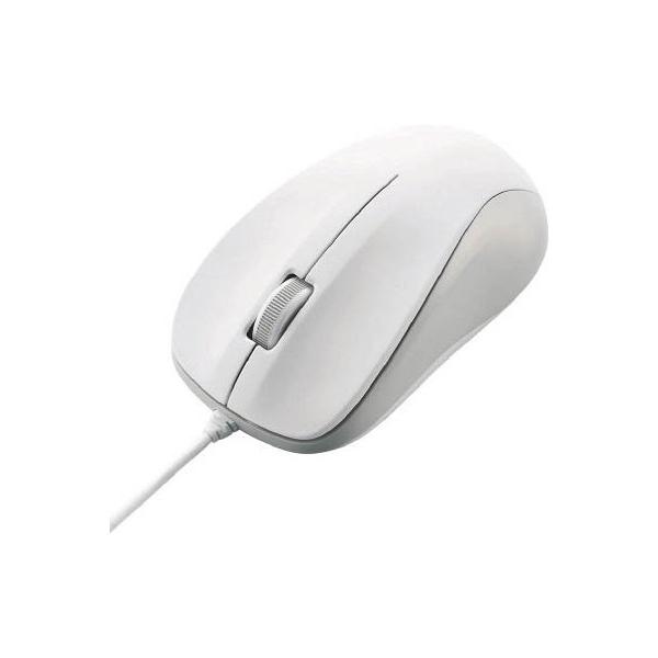 ELECOM �G���R�� ���w���}�E�X/USB/3�{�^��/�z���C�g/ROHS�w�ߏ��� M-K6URWH/RS