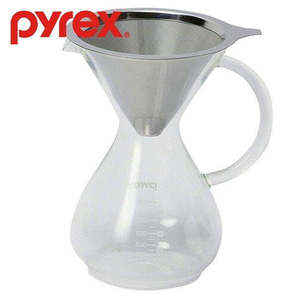 �p�[������ PYREX �R�[�q�[�T�[�o�[800ml �X�e�����X�t�B���^�[�t�� CP-8536