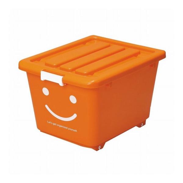 和泉化成 ハッピーケース オレンジ ショート 3091OR 収納ケース 代引不可