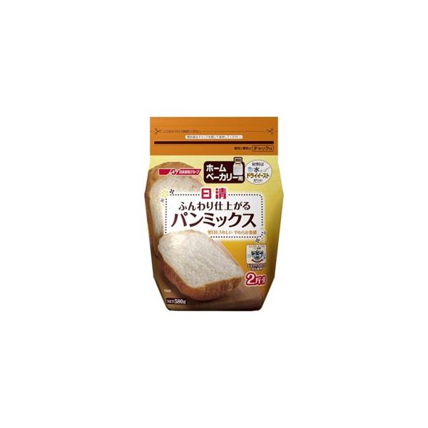 日清 ホームベーカリー用 ふんわり仕上がるパンミックス 580g×12個