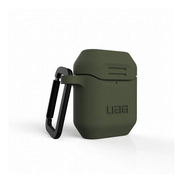 ���{���K�㗝�X�i URBAN ARMOR GEAR Apple AirPods�p SILICONE_001 �ϏՌ�/�J���r�i�t�� �I���[�u UAG-APSV2-OL