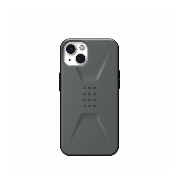 ���{���K�㗝�X�i URBAN ARMOR GEAR iPhone 13 6.1 2021�Ή� �ϏՌ��P�[�X CIVILIAN �V���o�[ UAG-IPH21MA-C-SV �X�}�z�P�[�X ��� ����������