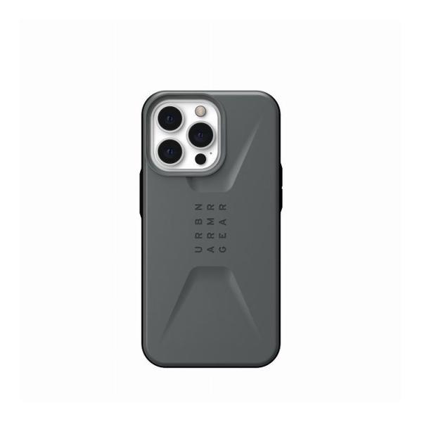 {K㗝Xi URBAN ARMOR GEAR iPhone 13 Pro 6.1 2021Ή ϏՌP[X CIVILIAN Vo[ UAG-IPH21MB-C-SV X}zP[X  