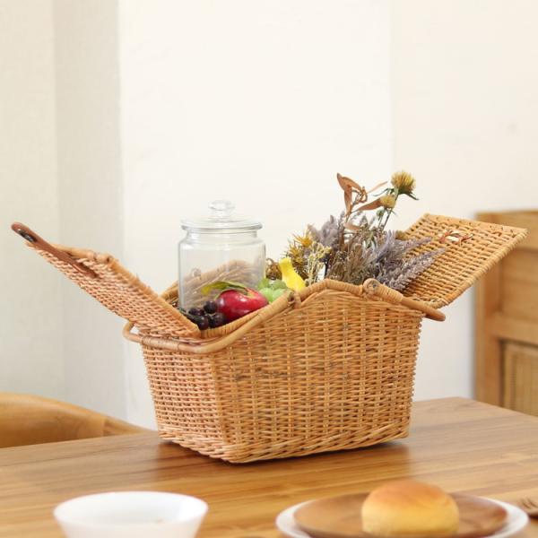 ピクニック カゴ バッグ 小物入れの人気商品 通販 価格比較 価格 Com