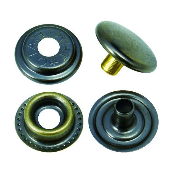 TRUSCO �g���X�R �n�g���{�^�� ���j�b�P�����b�L 15mm 10�g���� PTHB15BKNM